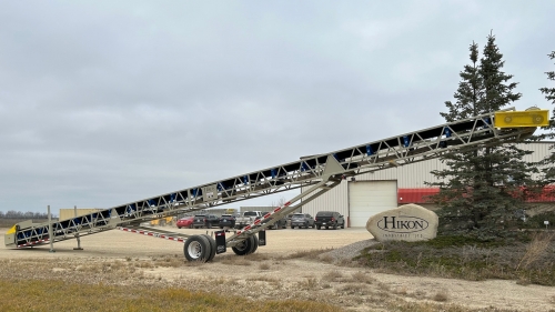 Portable Radial Stacking Conveyors