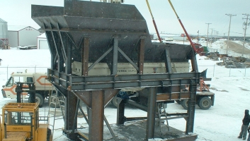 Skid Mounted Vibratory Feeder